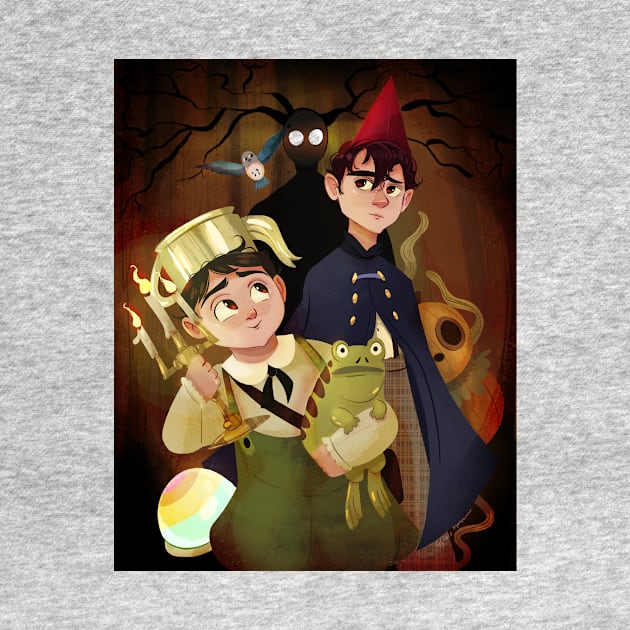 Over The Garden Wall by ArtByGerdy